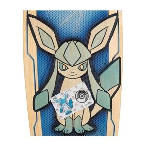 BRAND NEW LIMITED ED. Pokemon Center X Bear Walker GLACEON Skateboard ONE/500